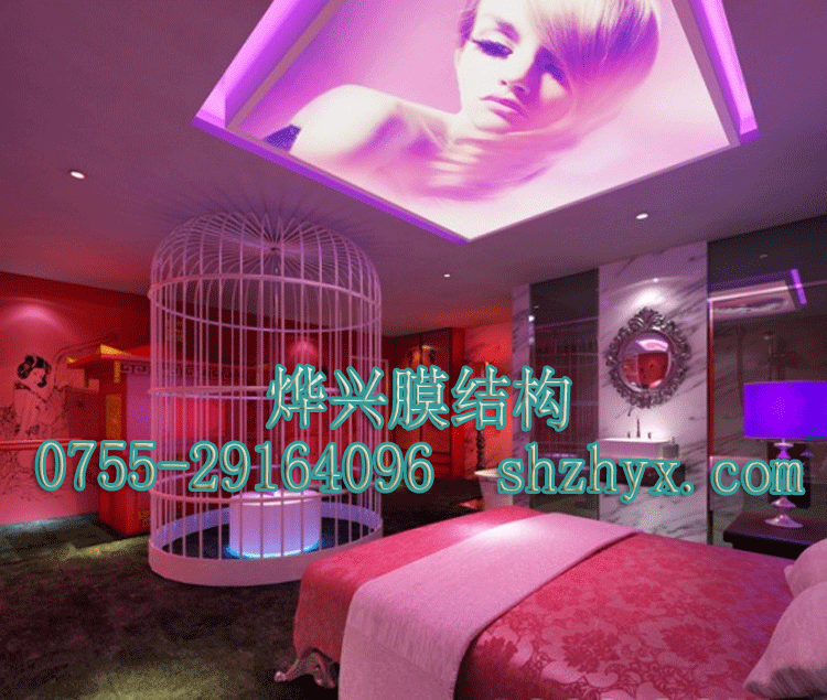 室內(nèi)軟膜天花背景墻，唯美得發(fā)光